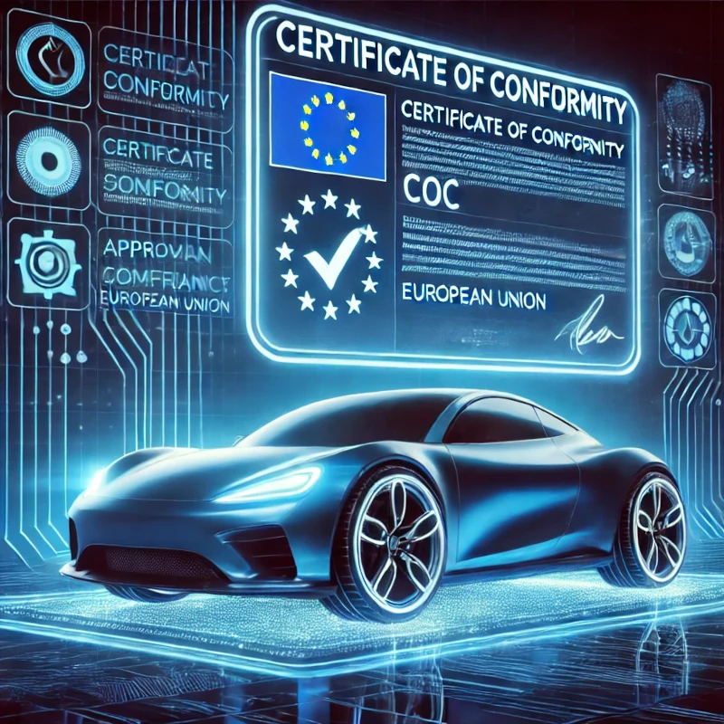 Certificate of Conformity (COC) COC document for vehicles Vehicle registration with COC COC certificate for imported cars How to get a Certificate of Conformity Vehicle homologation certificate COC document for European cars Official Certificate of Conformity Car-Coc.com COC service COC certificate for EU registration